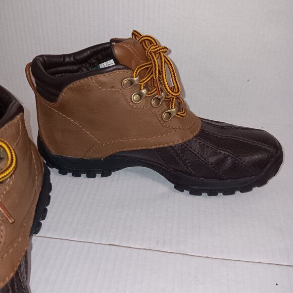 VINTAGE POLO SPORT RALPH LAUREN WINTER DUCK BOOTS - Picture 5 of 10